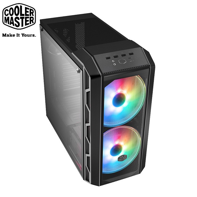 CoolerMaster MasterCase H500 ARGB (內附兩顆20cm ARGB風扇) 【橘子工業】