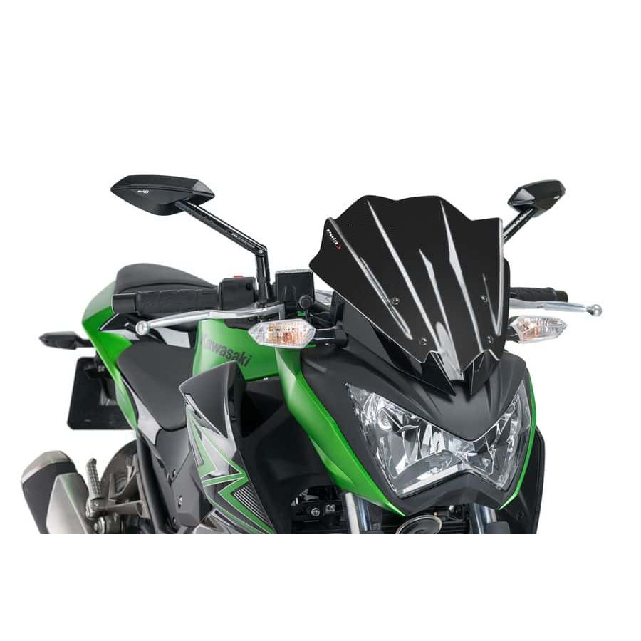 【KIRI】 PUIG KAWASAKI Z300 15-18 GENERATION SPORT 風鏡 擋風鏡