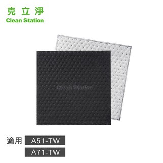 《克立淨》單層電漿清淨機初濾前置濾網(6入) A51