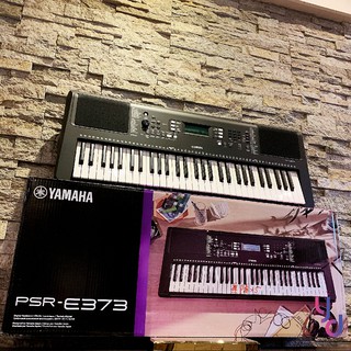 【現貨秒出】分期免運 贈踏板or琴袋 山葉 YAMAHA PSR E373 61鍵 手提式 電子琴 電子伴奏琴 電鋼琴