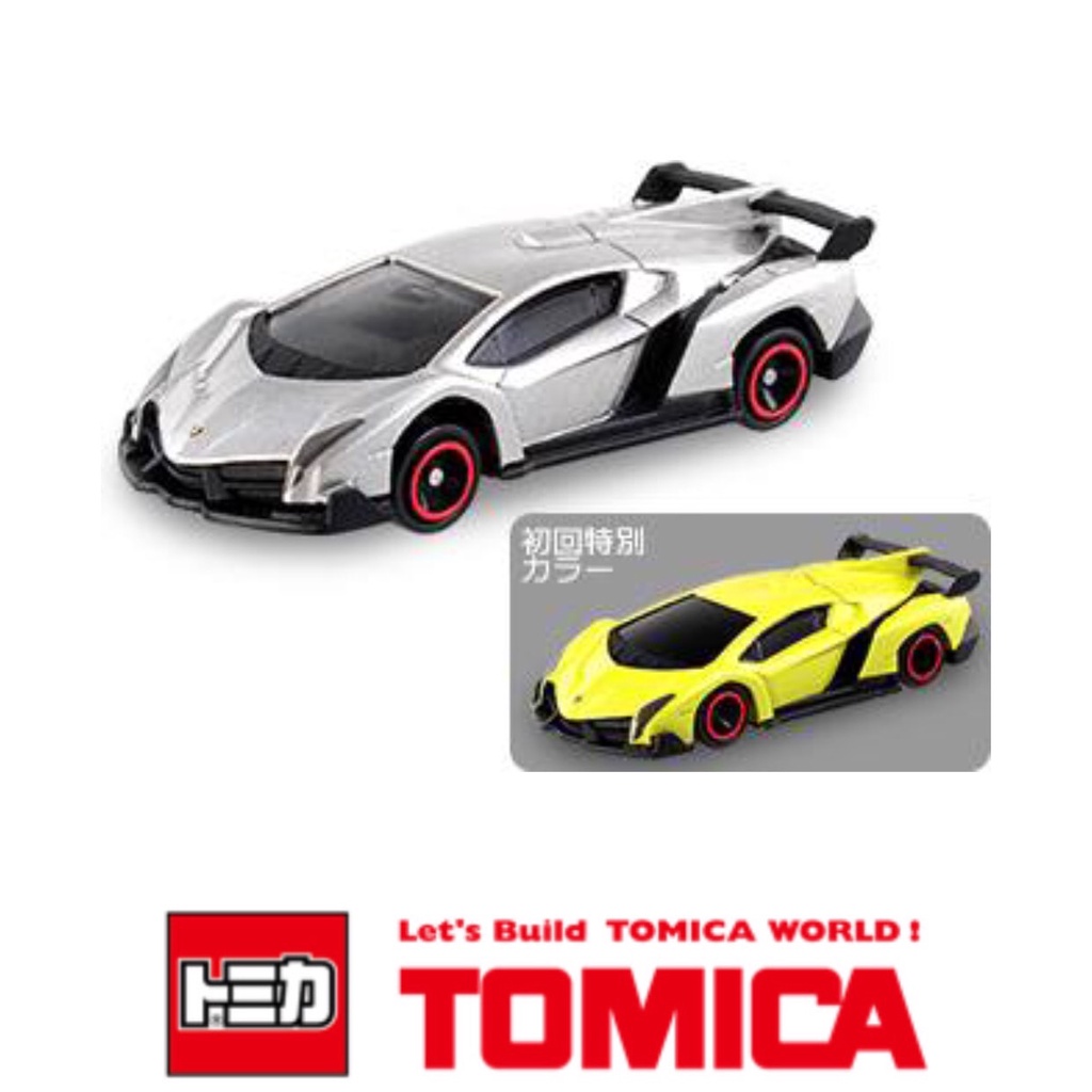 Tomica No. 118 多美 小汽車 Lamborghini 藍寶堅尼 VENENO 2015年 新車貼