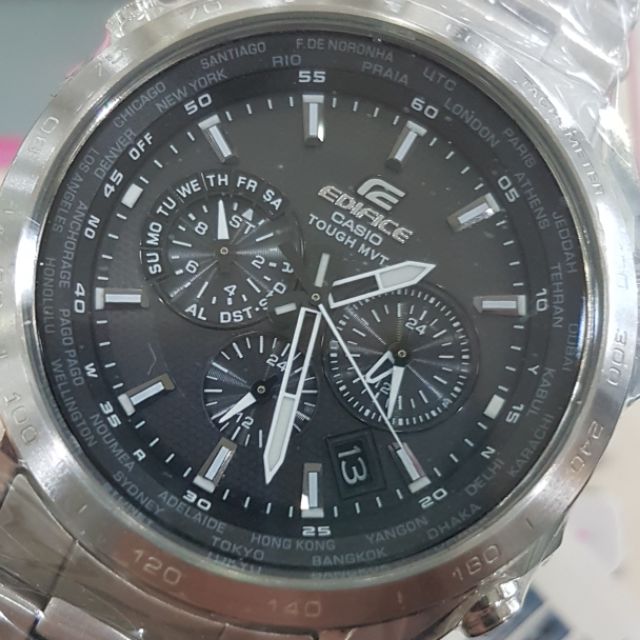 私藏 Casio Eqw T610d 1adr 太陽能電波時計edifice 6局電波接收 蝦皮購物