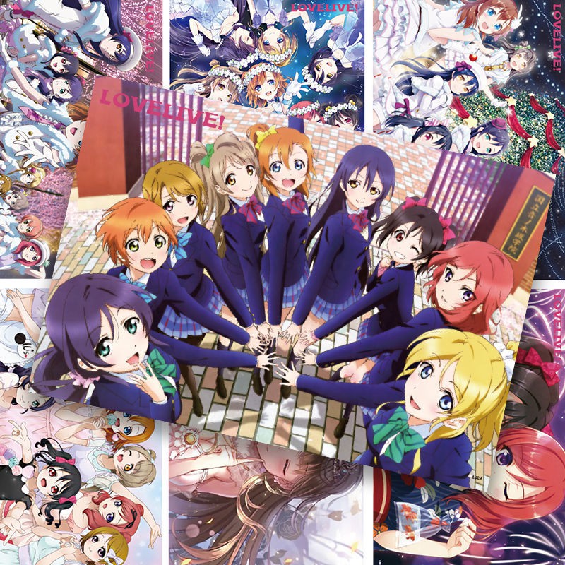 現貨 Lovelive海報動漫海報南小鳥園田海未動漫書簽臥室壁紙定制海報 蝦皮購物
