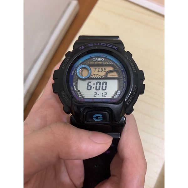 G-Shock正版黑色電子錶 二手 型號GLX-6900