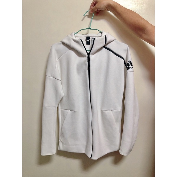 免運 Adidas Z.N.E Hoodie 一代 彭于晏 白 連帽外套 B48878