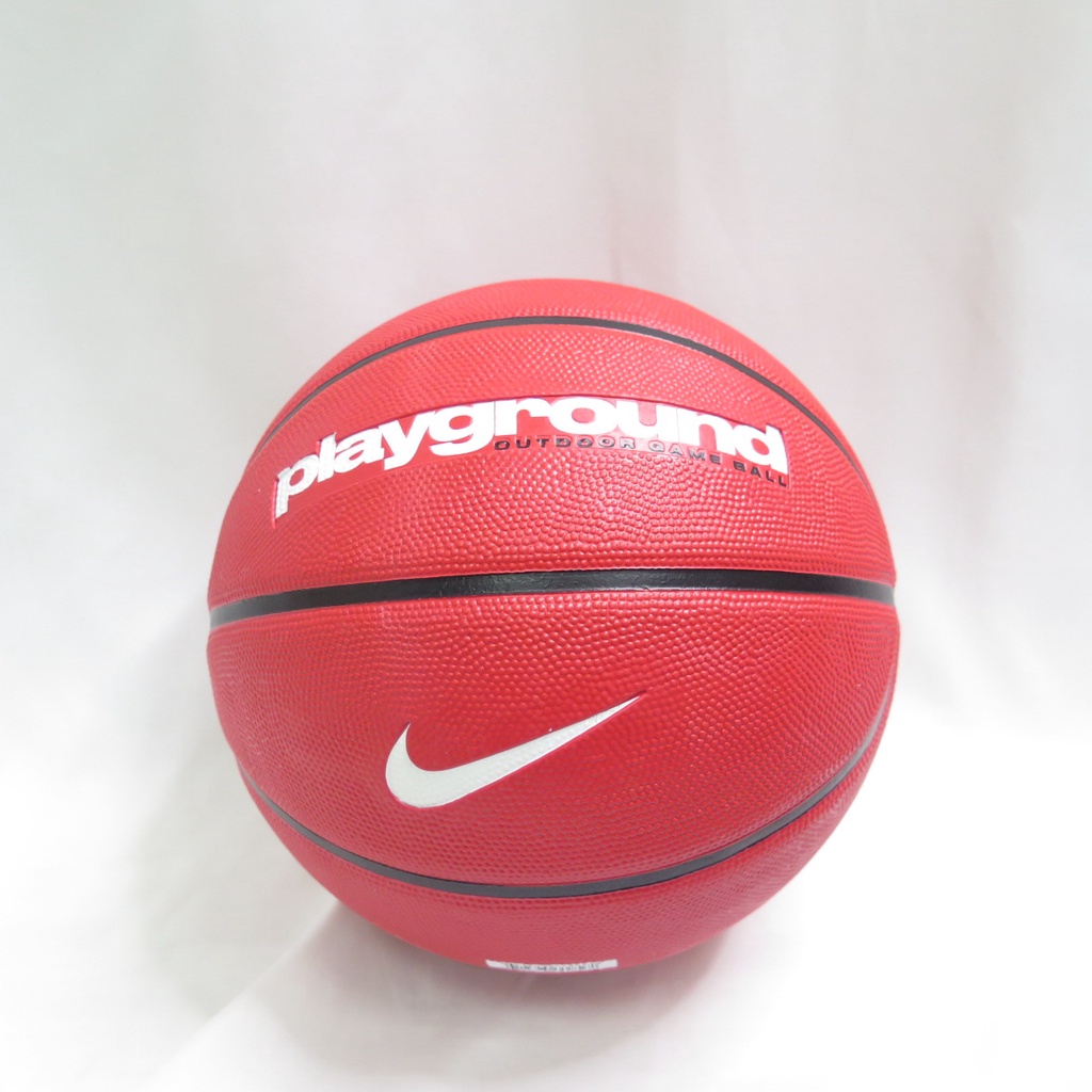 NIKE EVERYDAY PLAYGROUND 七號籃球 室內 室外 籃球 437168707 紅黑【iSport】