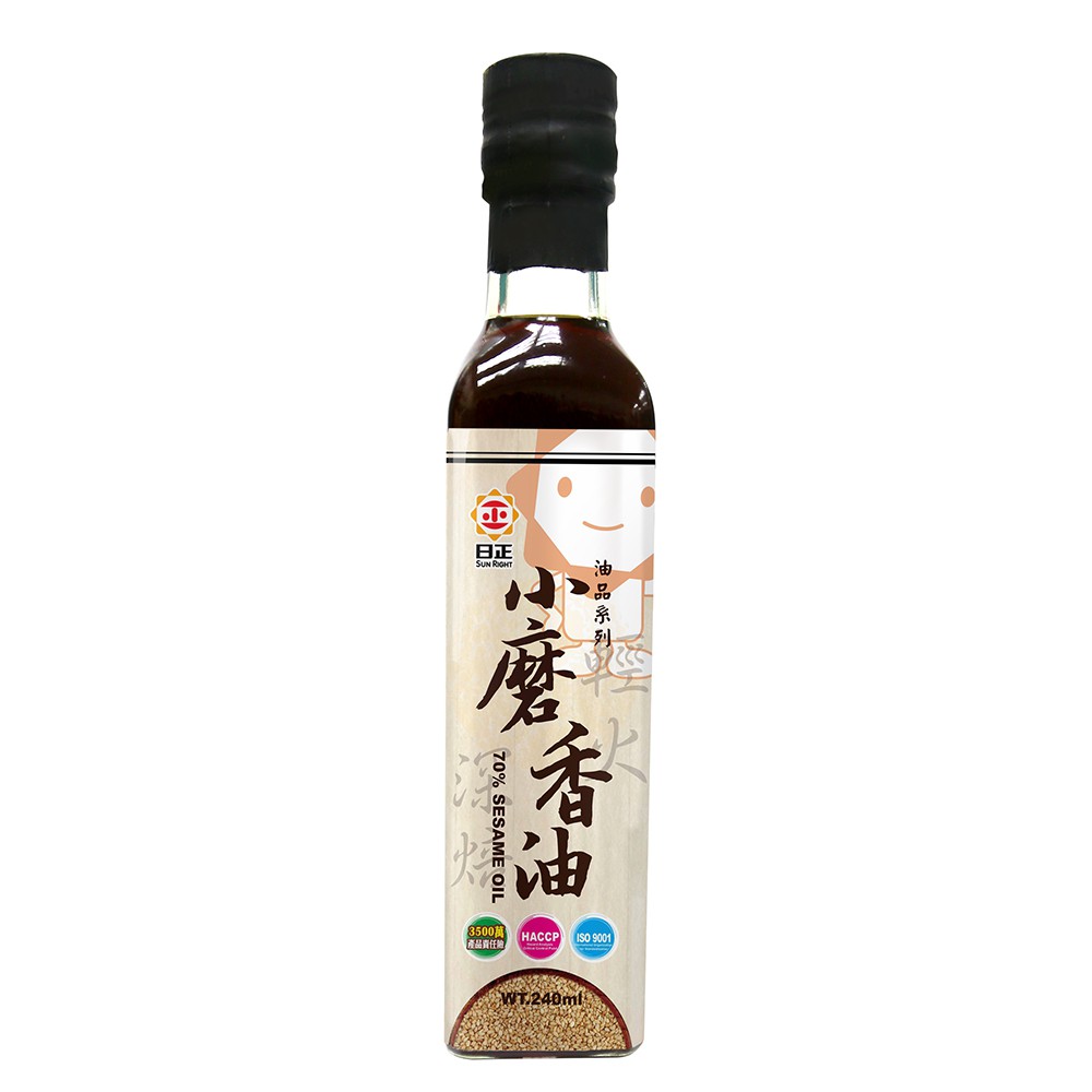 【日正食品】小磨香油240ML