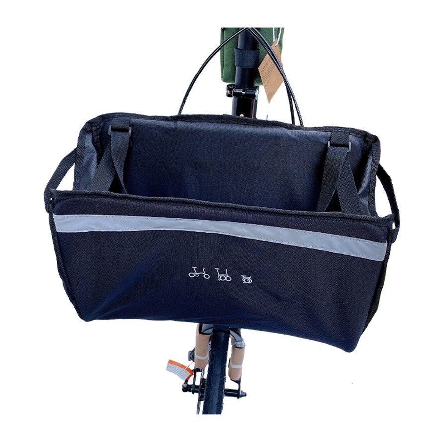 適用於 Birdy Bike 折疊自行車防水籃防雨罩袋籃袋前架托架適用於 Brompton