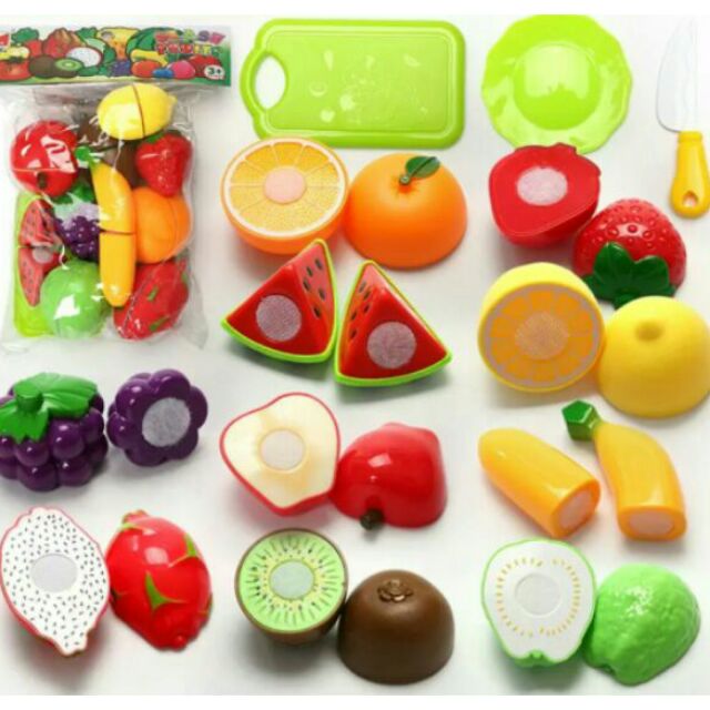 切水果蔬菜玩具組 共13件