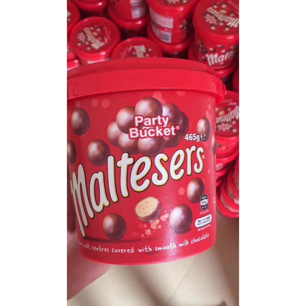 免運 【現貨】澳洲正品代購！澳洲進口 Maltesers 麥提莎 牛奶巧克力球 麦丽素 桶装 465g/罐