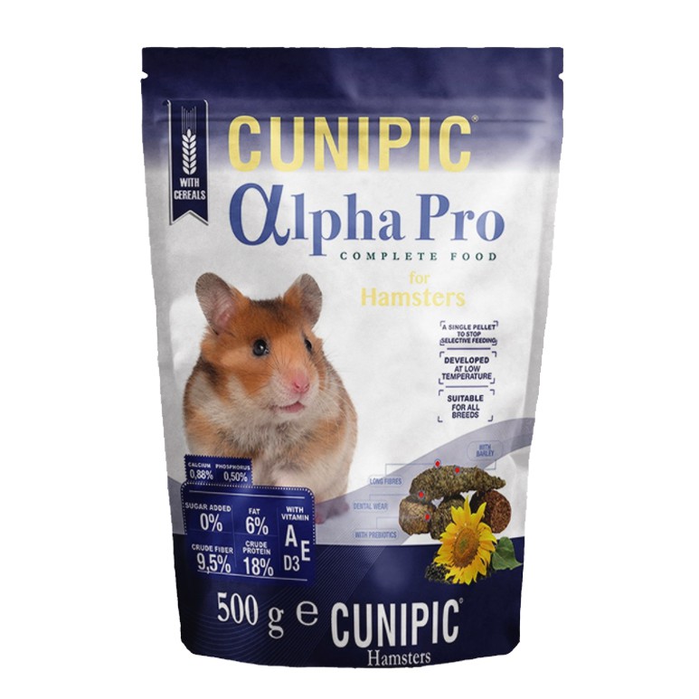 cunipic 頂級倉鼠飼料 500g 鼠飼料 倉鼠 主食 西班牙