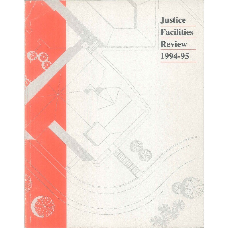 Justice Facilities Review, 1994-95 -9781558351202 絕版英文設計書 [建築人設計人的店-上博圖書]