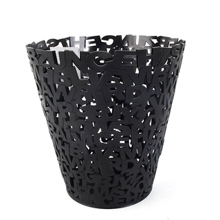 H&K家居北歐現代簡約垃圾桶12L-黑白二色隨機出貨1PC個 x 1【家樂福】