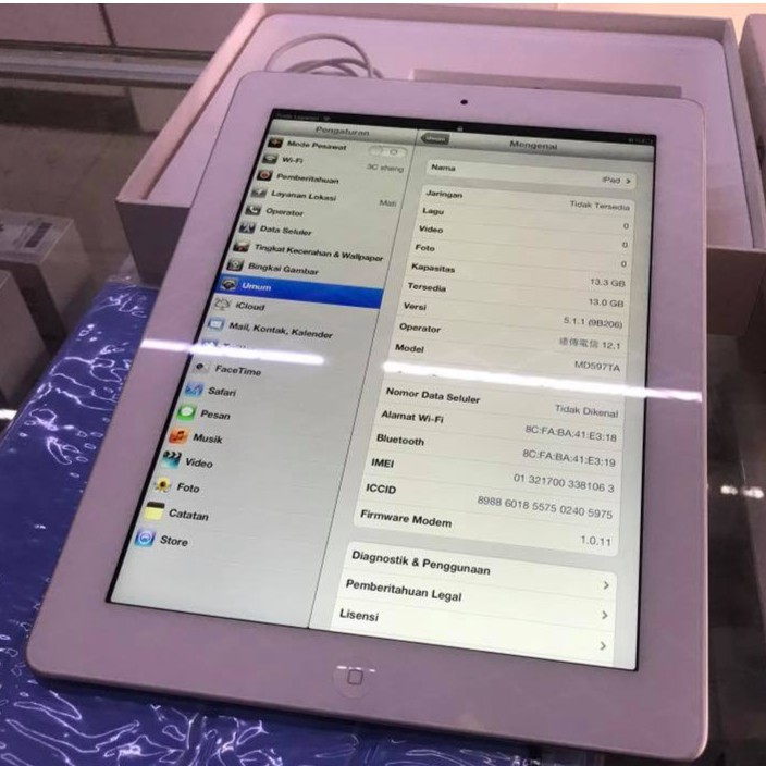 中古95新apple 第三代 Ipad 2 9 7吋16g 3g Wifi 可插卡中古平板福利 蝦皮購物