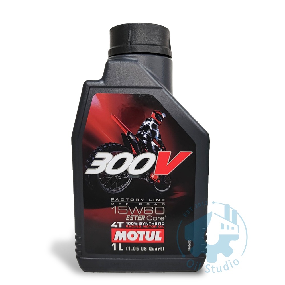 【美機油】 MOTUL 300V FACTORY LINE 15W60 Ester Core 4t 酯類 全合成