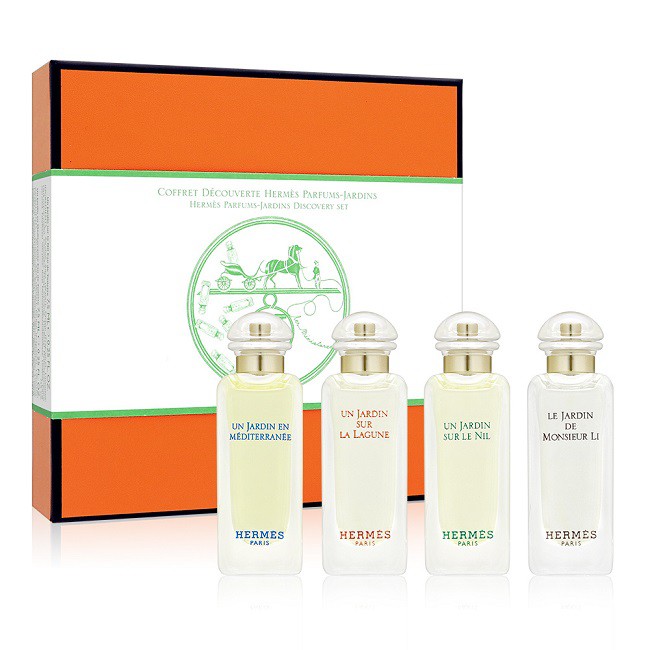 香水禮盒 Hermes 愛馬仕花園系列香水禮盒四入組 蝦皮購物