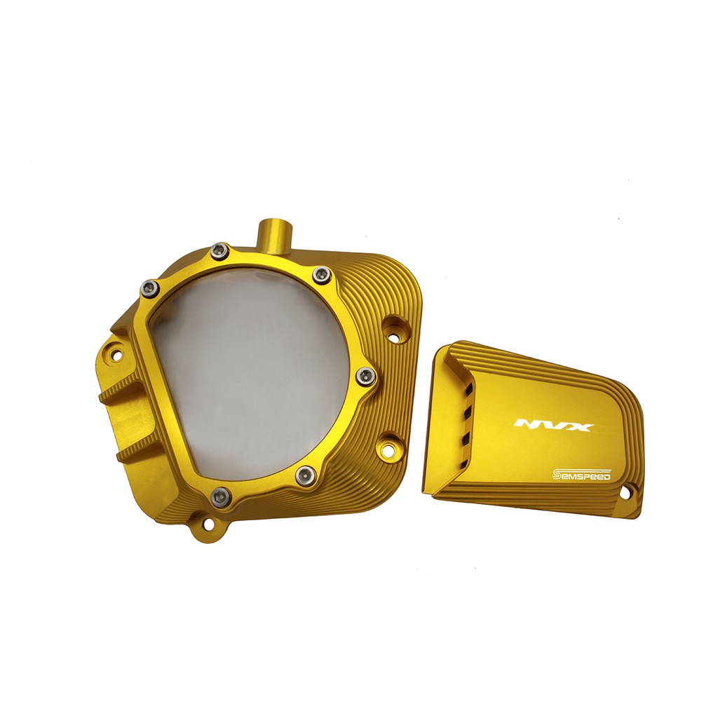 山葉 Semspeed 摩托車 CNC 大發動機罩保護罩保護罩適用於雅馬哈 NVX 155 125 150 2015-2