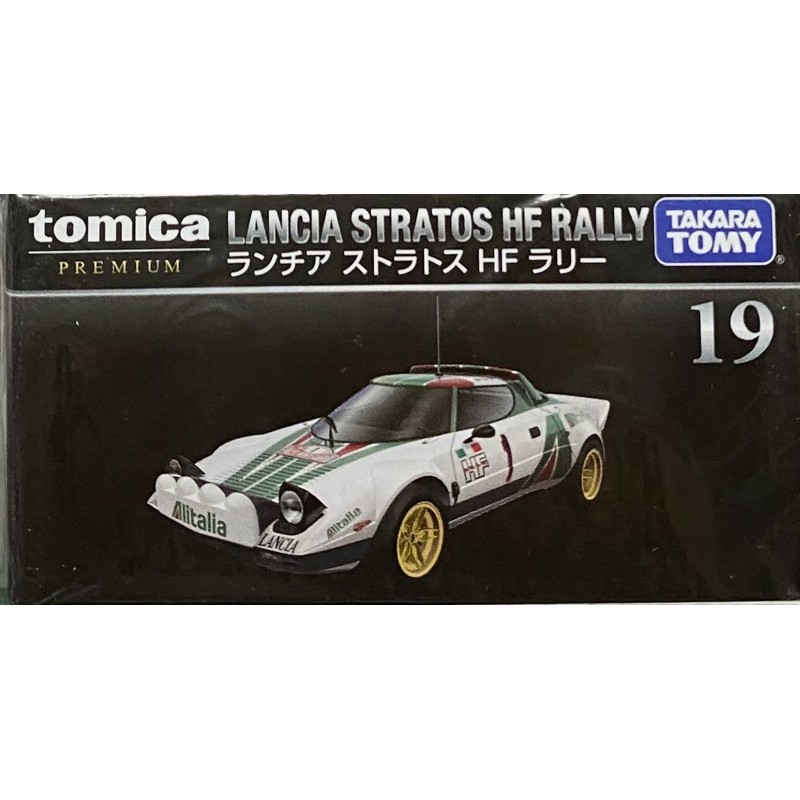 TOMICA黑盒 No.19 LANCIA STRATOS HF RALLY