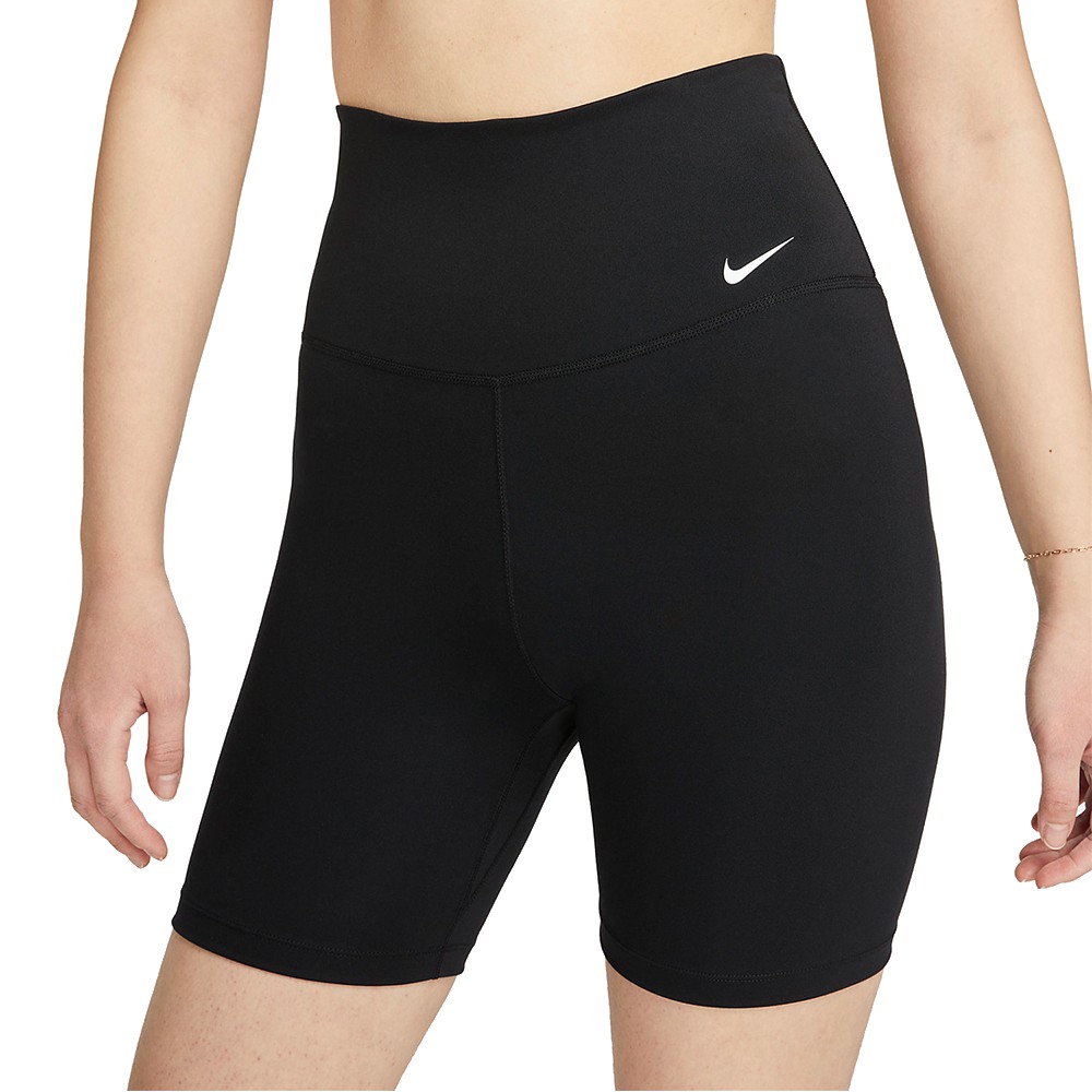 NIKE 女 AS W NK ONE DF HR 7IN SHORT 運動 緊身褲-DV9023-010 廠商直送