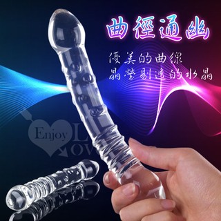 **情趣小屋**曲徑通幽‧顆粒+螺旋水晶玻璃棒﹝雙頭可用﹞