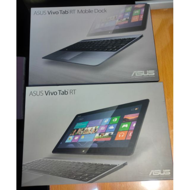 ASUS Vivo Tab RT TF600T 10吋 平板&amp;鍵盤底坐 兩組一起賣 也可當筆記型電腦 Windows系統