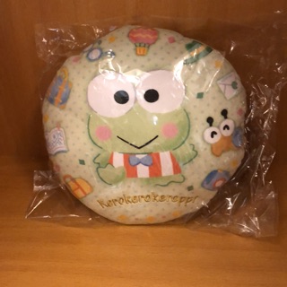 Sanrio三麗鷗大眼蛙皮皮蛙Keroppi迷你抱枕特價