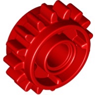 磚家 LEGO 樂高 紅色 Technic Gear 16 Tooth Clutch 16齒 離合器 齒輪 18946