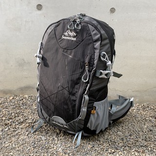 瘋爬山背包【裝備部落】Senterlan鑫特萊 登山背包 30L 網架背負 腰帶減壓 防雨罩 水袋背包 徒步背包 後背包