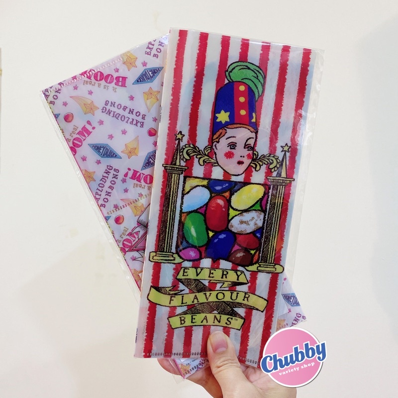 #CHUBBY#日本製/哈利波特/柏蒂全口味豆子Every Flavour Beans/票卡夾/收納夾/機票/韓式口罩