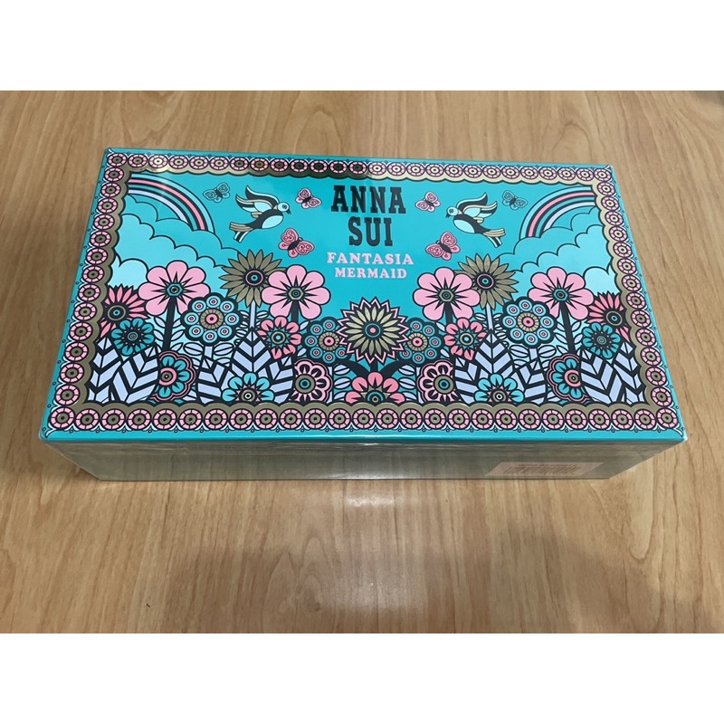 ANNA SUI 安娜蘇 童話美人魚淡香水 30ml 禮盒(淡香水30ml+愛情鳥化妝包)