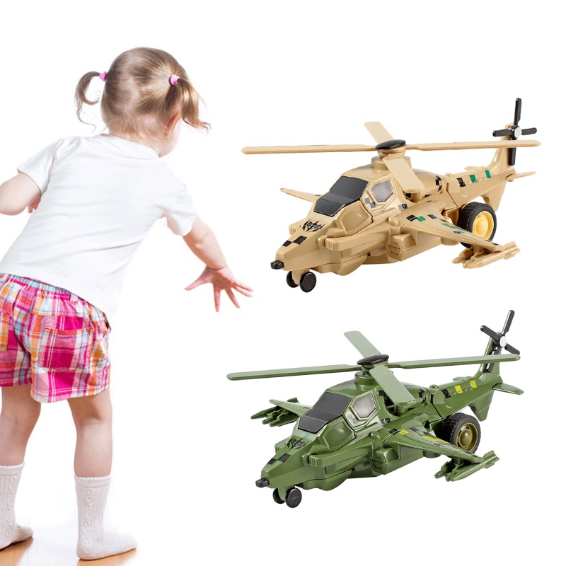 Wmmb 逼真機器人模型飛機變形直升機幼兒室內汽車玩具