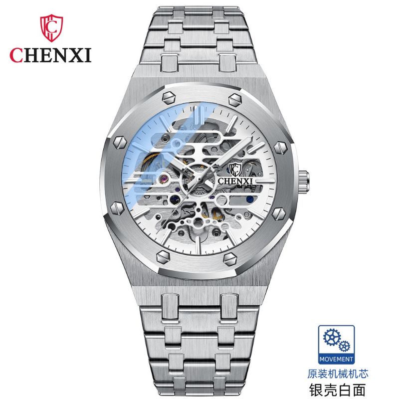 售CHENXI 晨曦 CX-8848 機械手錶 全自動鏤空機械錶
