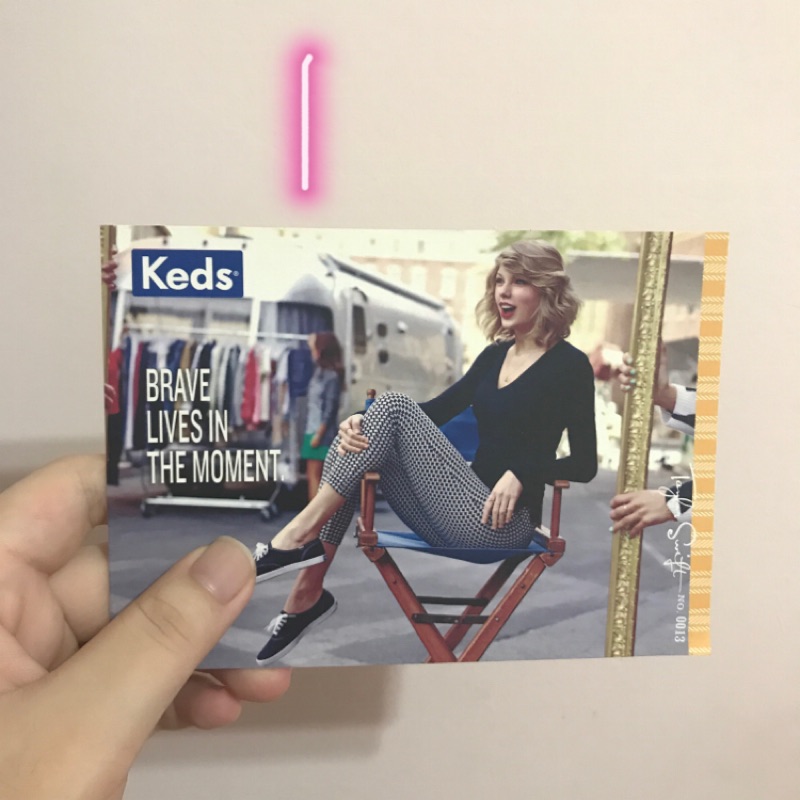 Taylor Swift KEDS 卡片