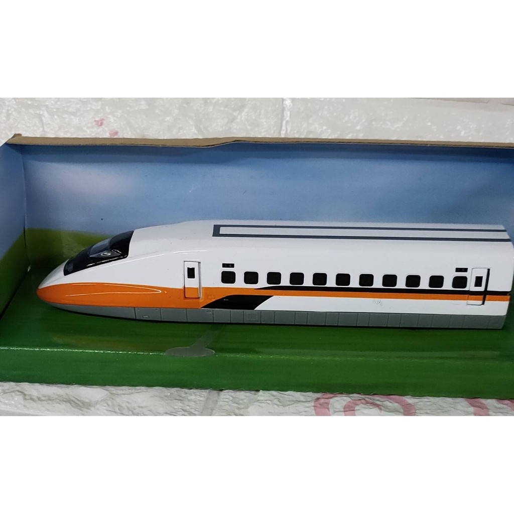 《菲比尋常》✨正版✨ 仿真合金模型車 ~台灣高鐵700T列車模型~迴力合金車玩具~ST安全玩具