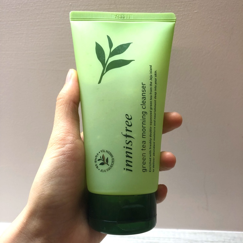 innisfree綠茶洗面乳