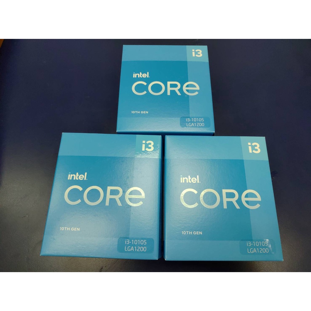 Intel Core i3-10105 【代理商】+美光 BX500  960G SSD +宇瞻 8G DDR4-266