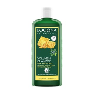 德國 Logona 諾格那 啤酒蜂蜜 豐盈洗髮精 250ml (LN074)