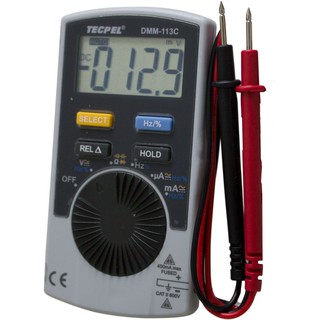 TECPEL 泰菱 》DMM-113C口袋型三用電錶 口袋型電表 三用電表 3 3/4位元自動量程,三用電表,萬用電表