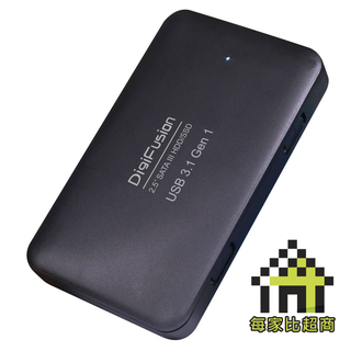 伽利略 HD-332U31S USB 3.1 Gen 1 2.5吋 SATA 硬碟外接盒 DigiFusion〔每家比〕