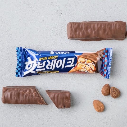 🇰🇷韓國零食🇰🇷ORION 好麗友 堅果巧克力棒 單隻 嚐鮮在台現貨【9670韓國零食代購🇰🇷】