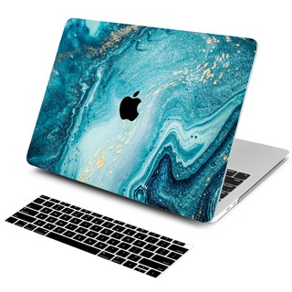新款保護殼 2020 MacBook Air Pro 13 15寸A2289 A2251大理石紋蘋果筆電A2179電腦殼