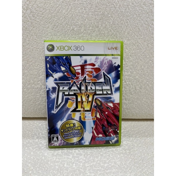 Xbox 360 雷電4 初回限定版 日文版
