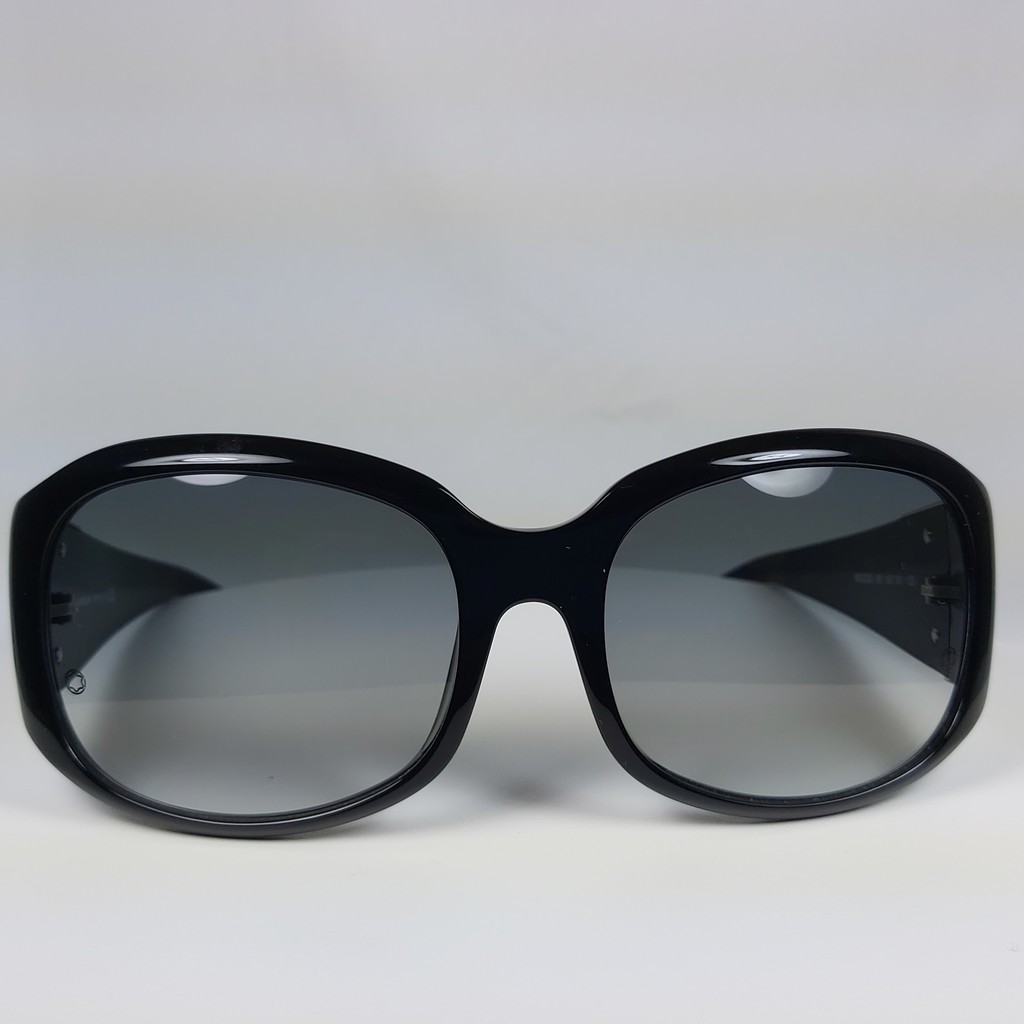 『逢甲眼鏡』MONT BLANC萬寶龍 全新正品 太陽眼鏡 亮面黑粗框 設計師中性款【MB222S B5】