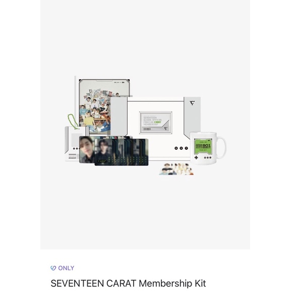 ［限定賣場］SEVENTEEN 會員禮 carat membership kit