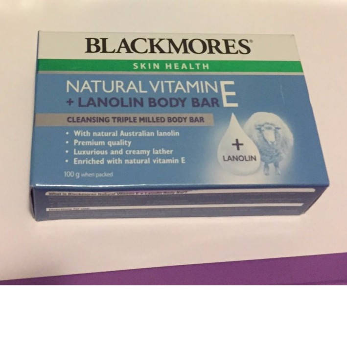 Natural Vitamin E + Lanolin Body Bar 澳佳寶綿羊油皂