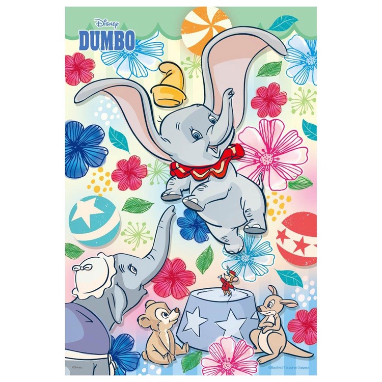 Dumbo 【花卉系列】小飛象拼圖300片