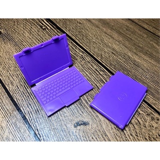 芭比娃娃正版配件－紫色筆電，優惠價25元不含郵