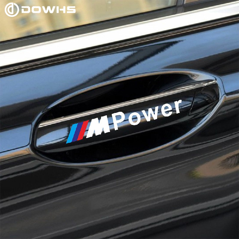 【數位光電】 BMW門把手貼紙 M-Power 手把貼 門把貼 把手貼 霸氣 反光貼紙 造型貼紙 寶馬 BMW