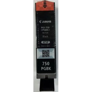 CANON PGI-750BK 原廠黑色墨水匣(裸裝)