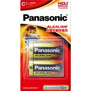 Panasonic國際牌鹼性電池２號２入